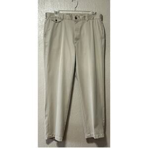 Brooks Brothers Country Club Pro Sport Golf Khaki Beige Chino Pants Size 38/30
